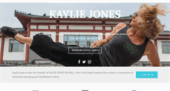 Desktop Screenshot of kayliejones.com